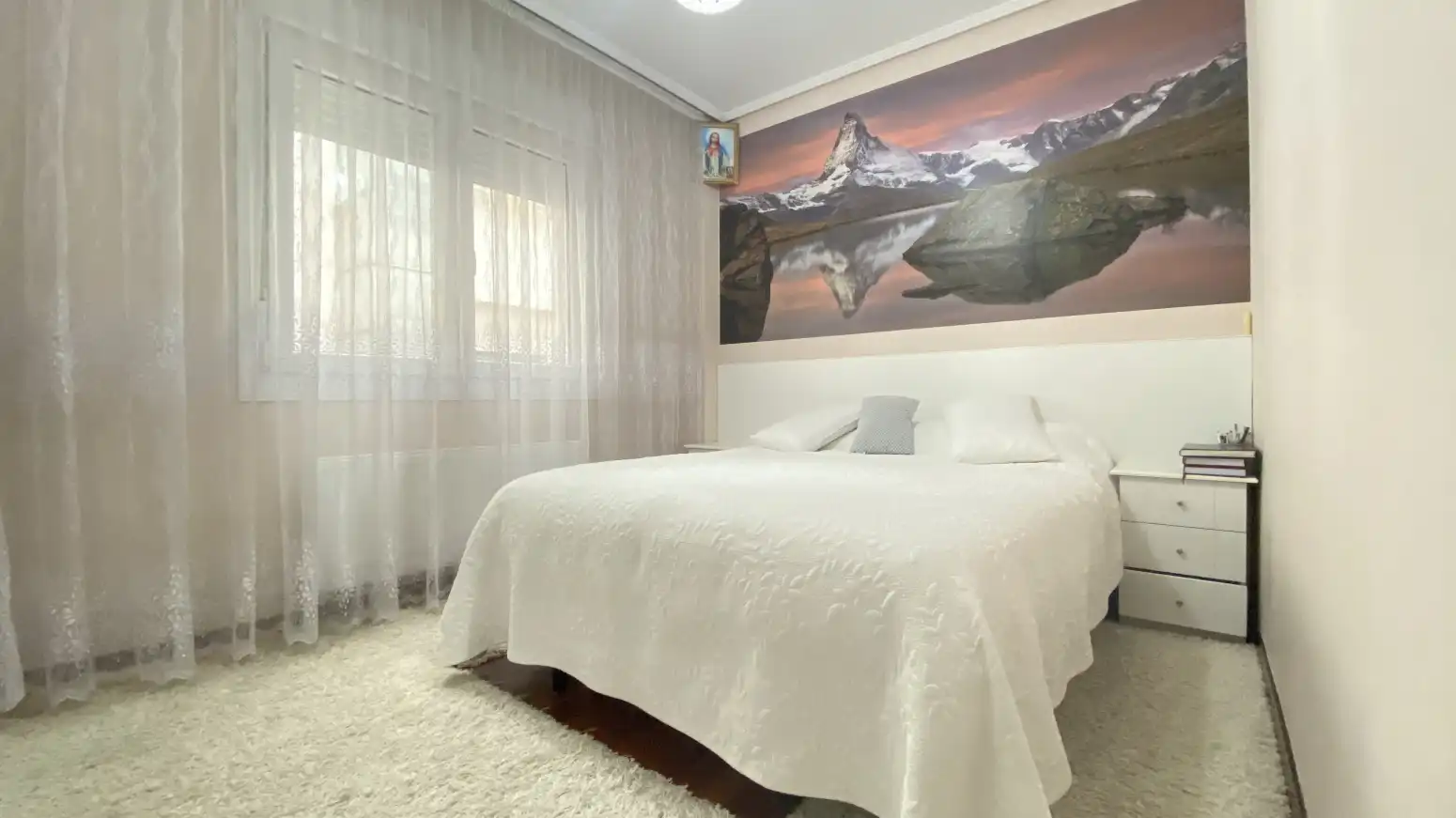 Schlafzimmer von Wohnung zum Verkauf in Entrambasaguas mit Heizung, Terrasse und Abstellraum