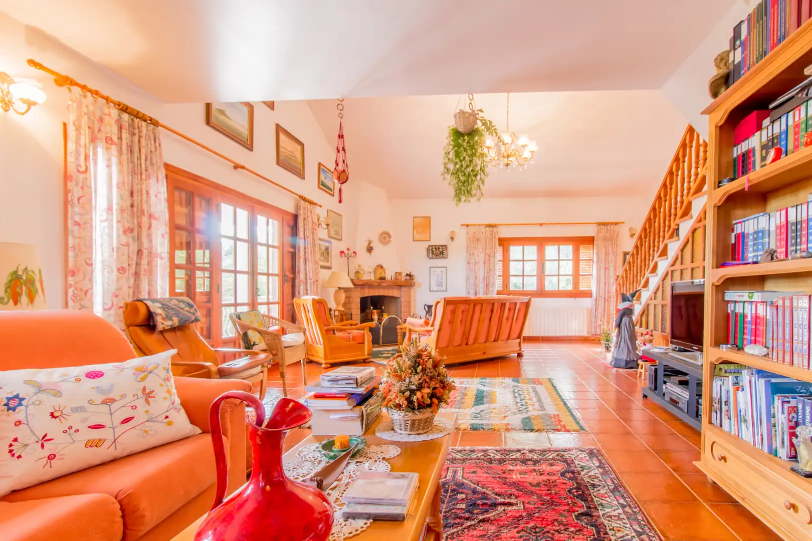 Sala d'estar de Casa o xalet en venda en Valdemorillo amb Calefacció, Forn i Rentadora