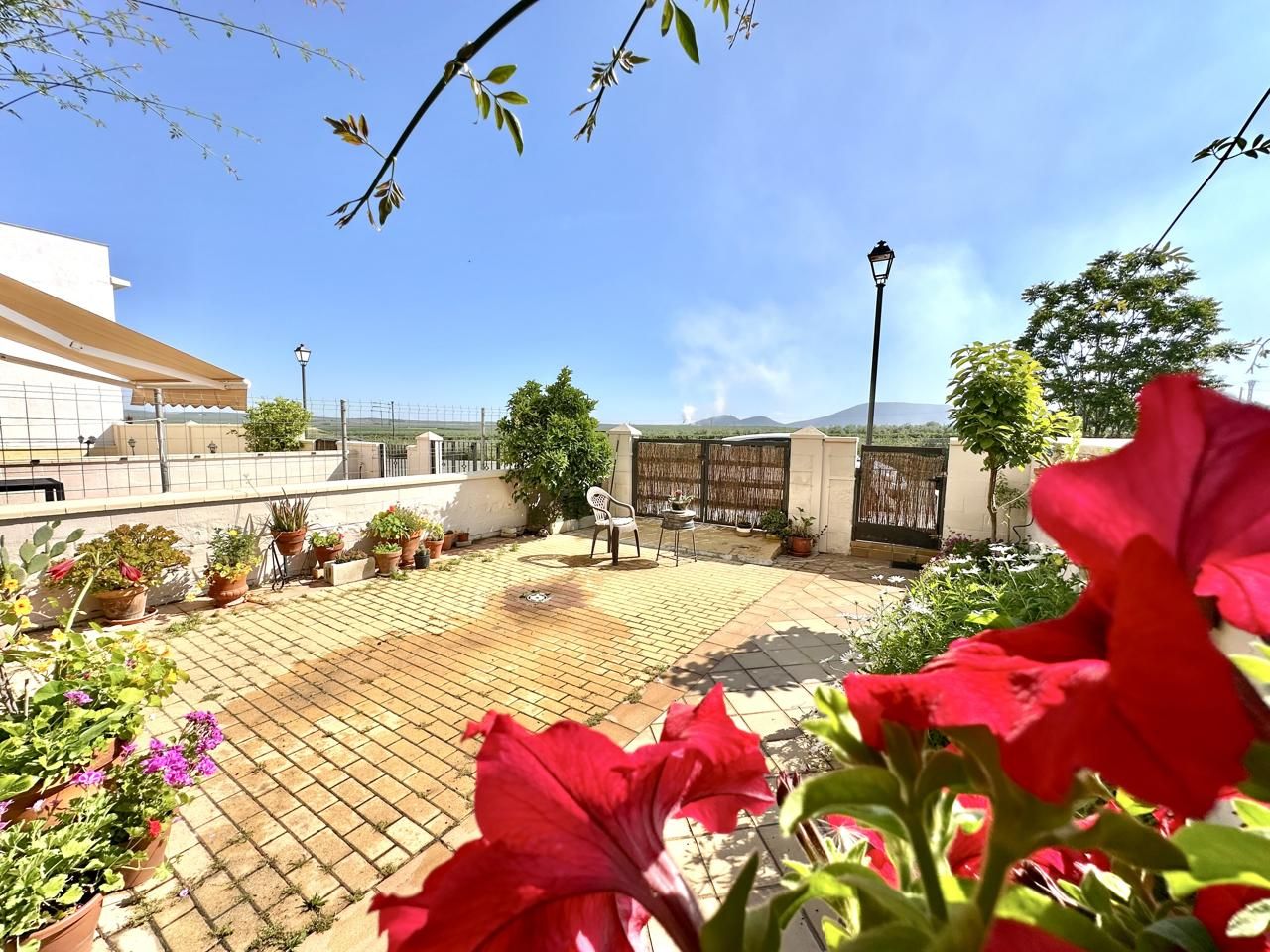 Jardí de Casa adosada en venda en Fuente de Piedra amb Aire condicionat, Jardí privat i Terrassa