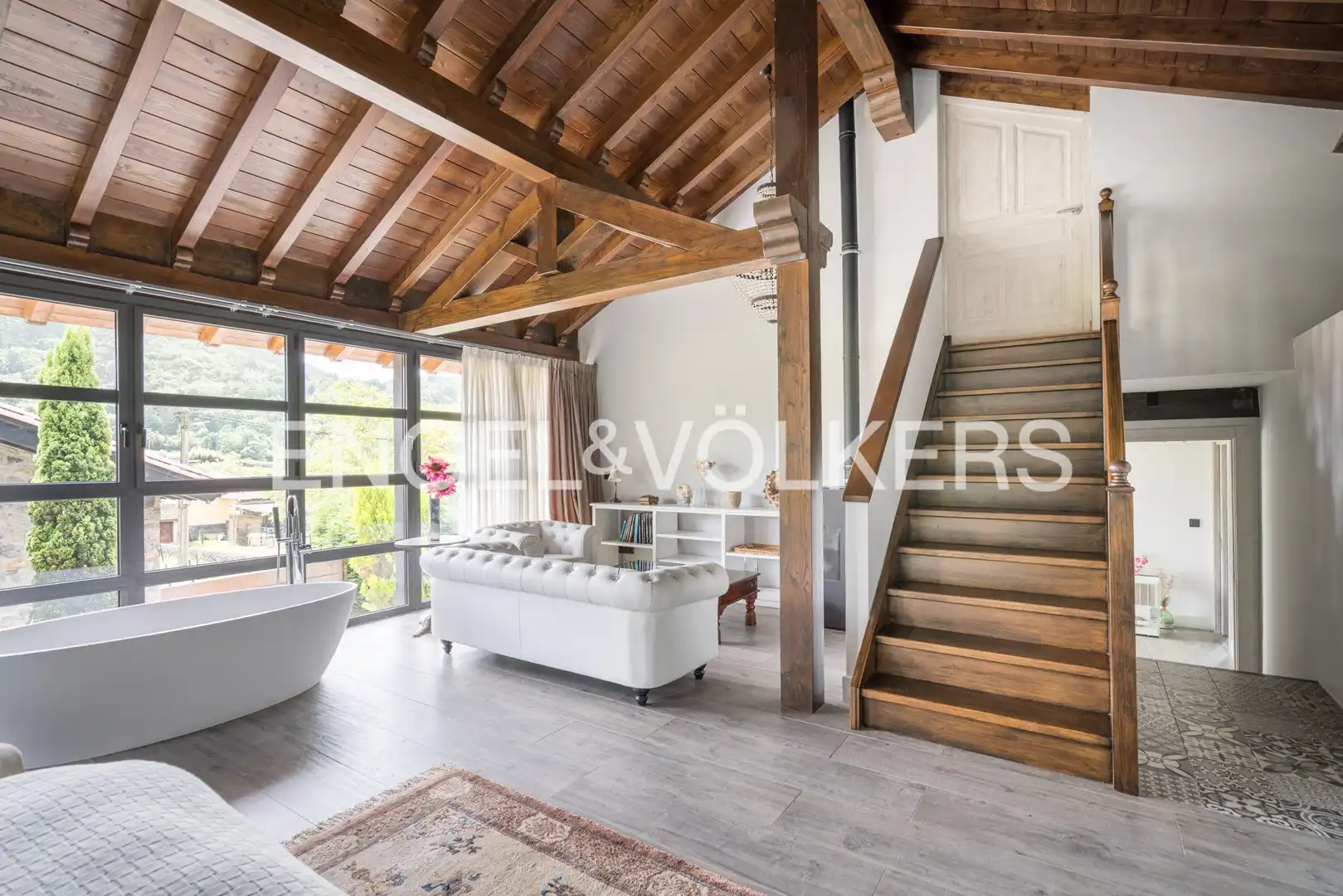 Vista exterior de Casa o chalet en venta en Cangas de Onís con Calefacción, Jardín privado y Terraza