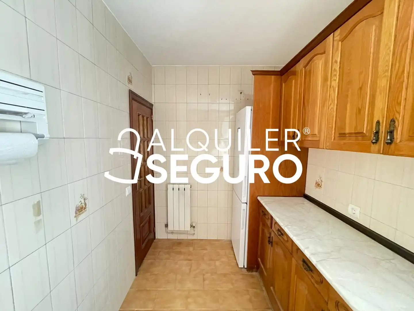 Kitchen of Flat for rent in Madrid  with Air Conditioner, Heating and Terrace