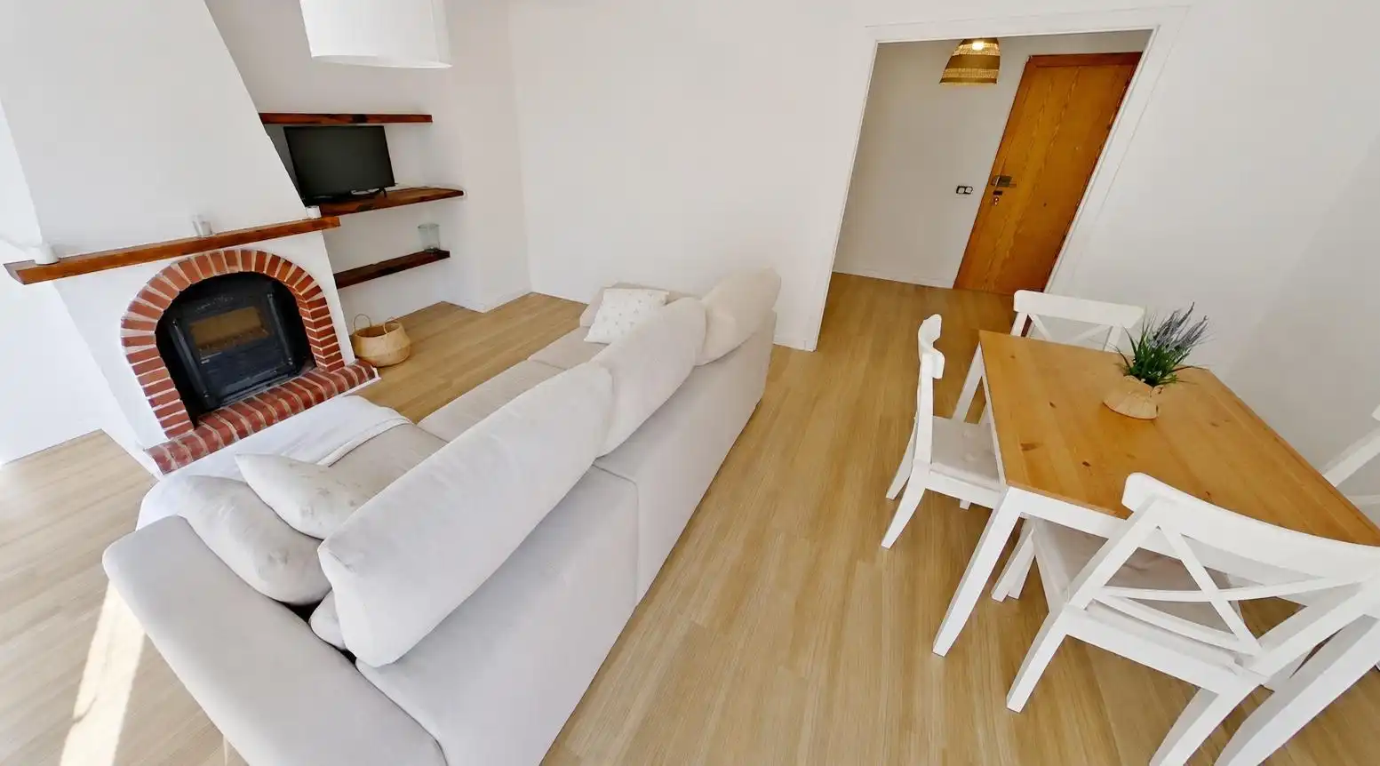 Sala d'estar de Finca rústica en venda en Beniarbeig amb Aire condicionat, Calefacció i Terrassa