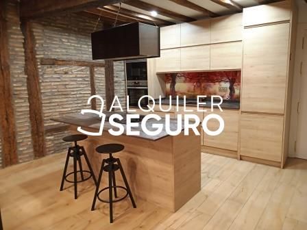 Cocina de Piso de alquiler en  Madrid Capital con Calefacción y Amueblado