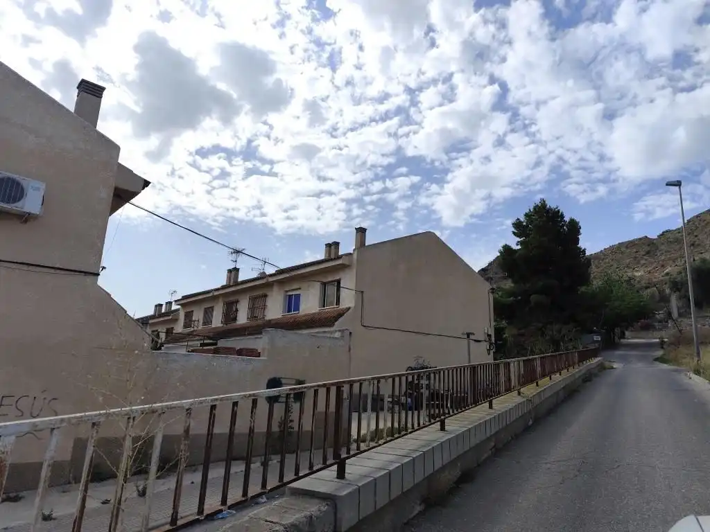 Vista exterior de Casa adosada en venta en Murcia