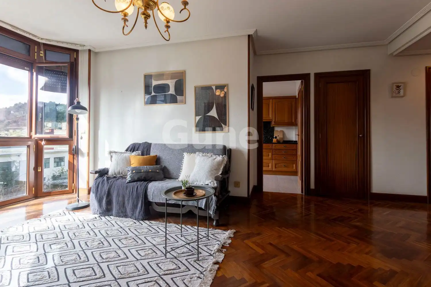 Sala de estar de Piso en venta en Ordizia con Calefacción y Trastero