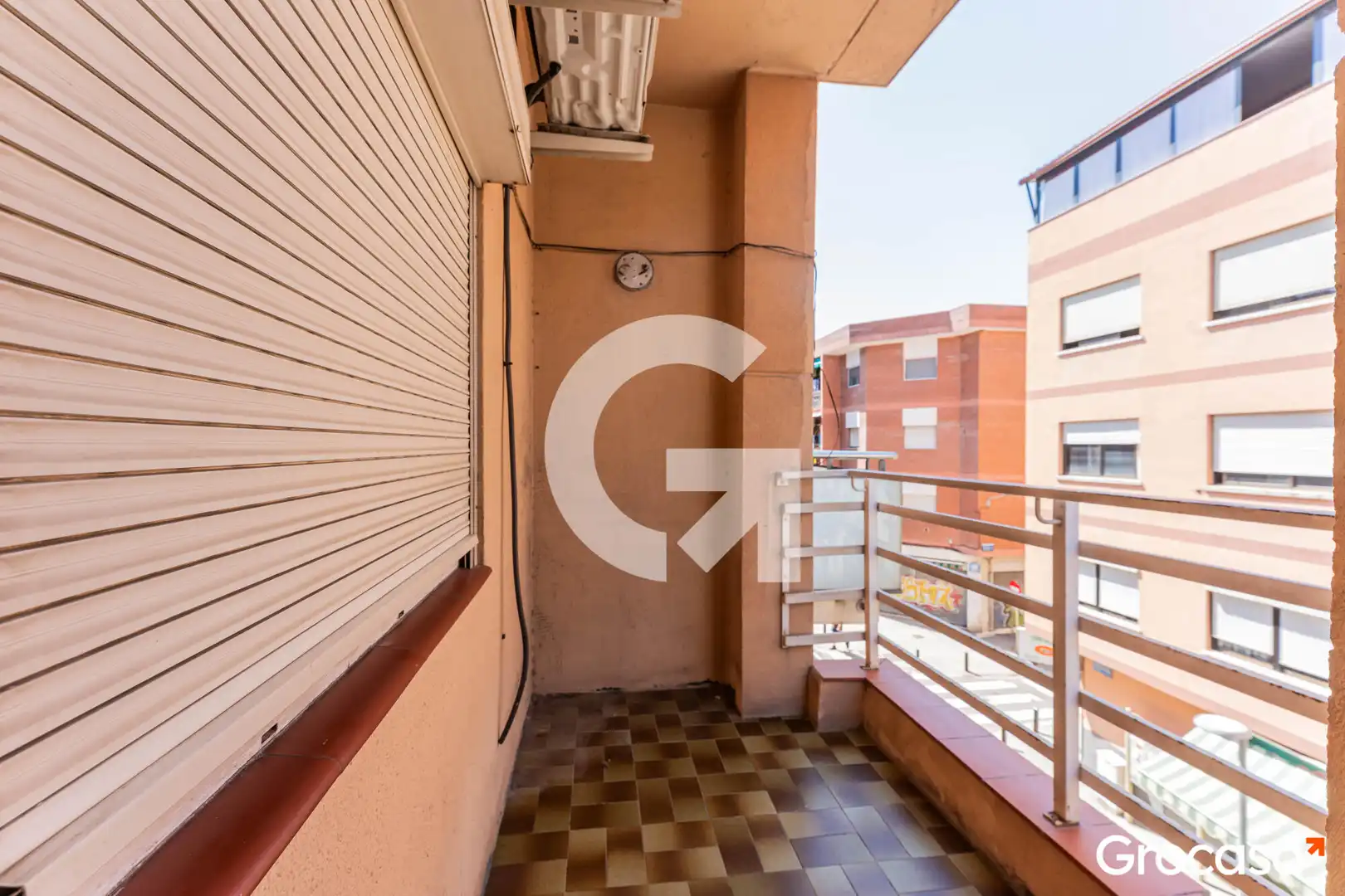 Balcony of Flat for sale in Cornellà de Llobregat  with Air Conditioner, Storage room and Oven