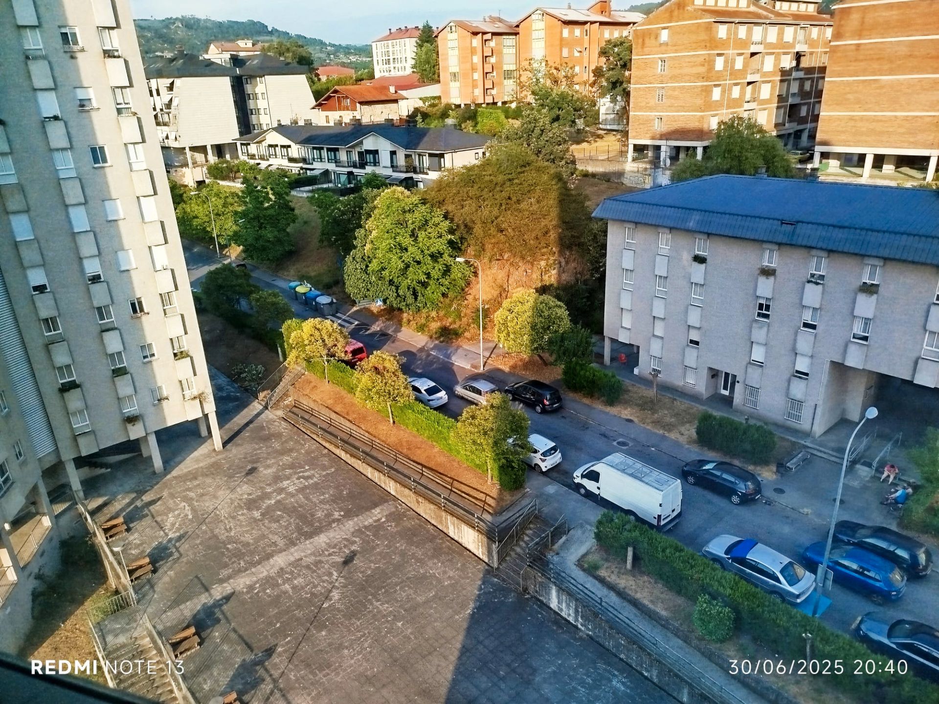 Exterior view of Flat to rent in Ourense Capital   with Heating and Furnished