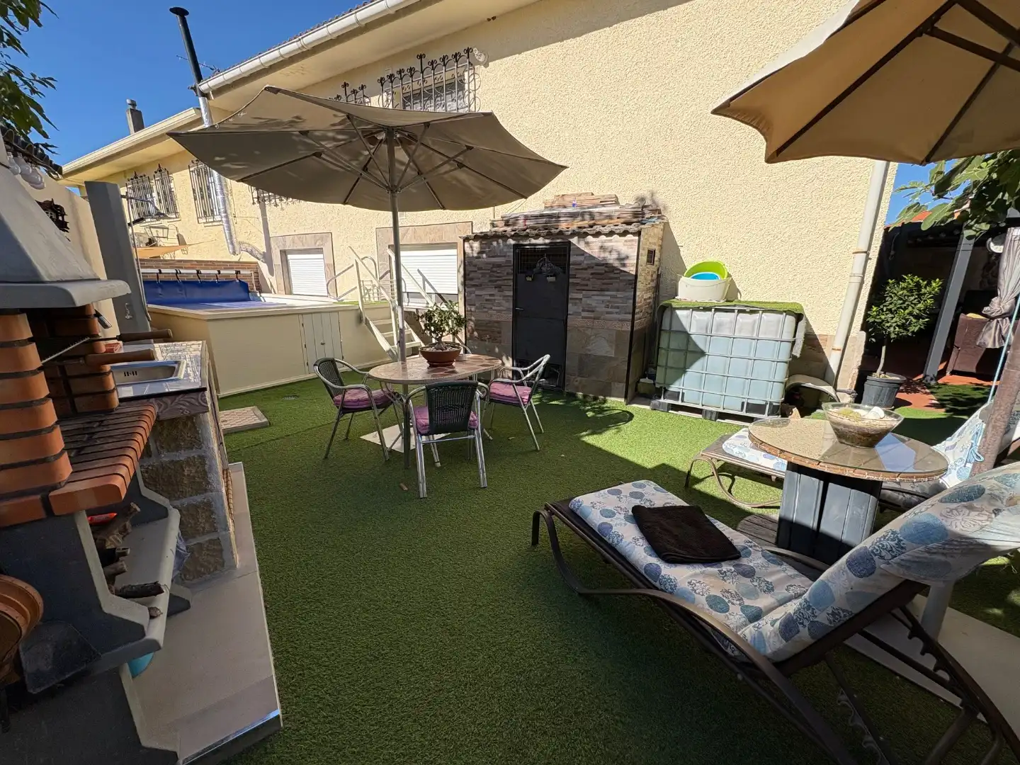 Terraza de Casa o chalet en venta en Navalagamella, Madrid