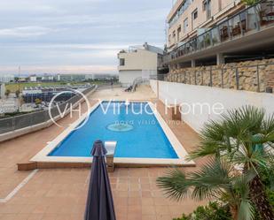 Swimming pool of Flat for sale in Santa Susanna  with Air Conditioner, Heating and Community pool