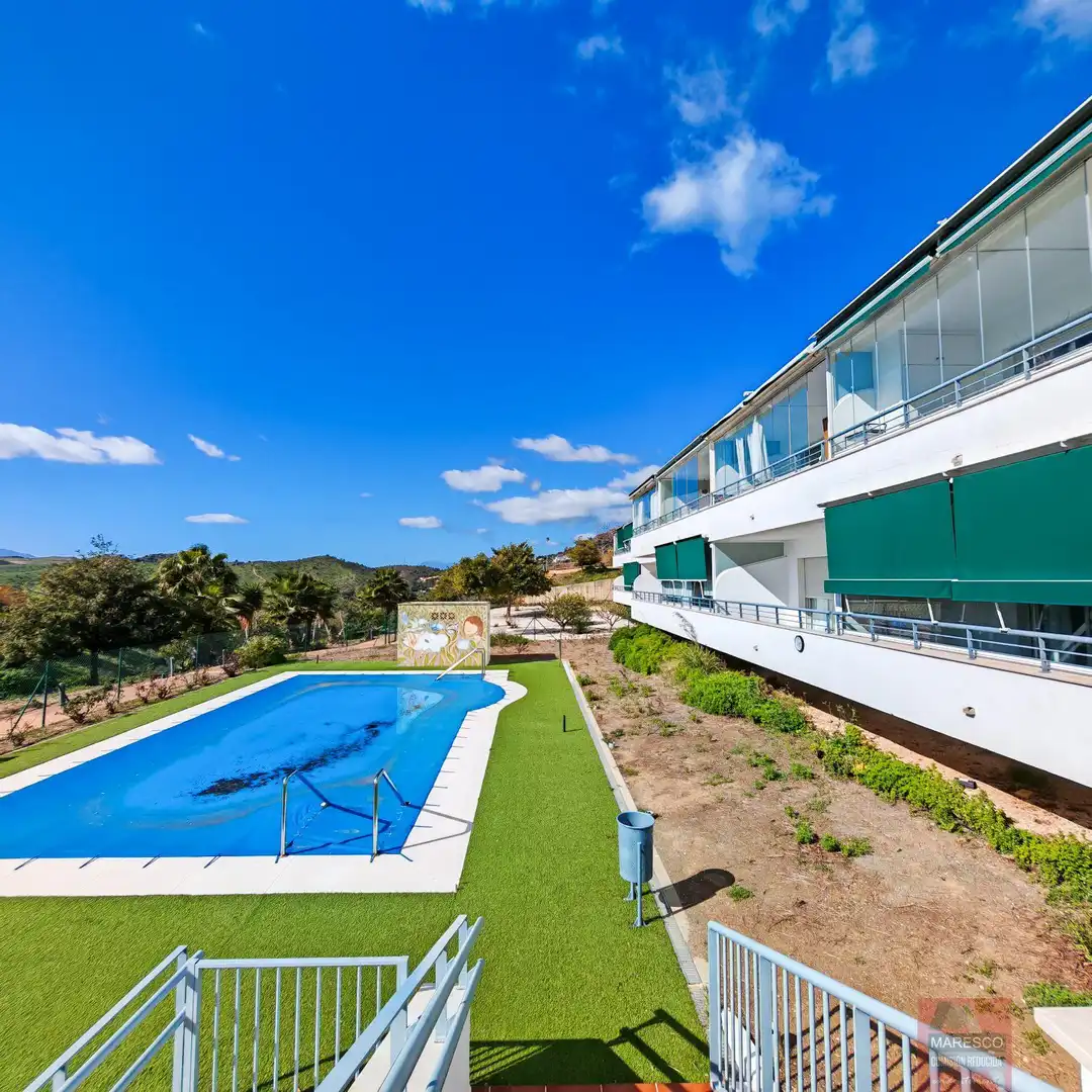 Swimming pool of Apartments for sale in Málaga  with Air Conditioner, Heating and Terrace