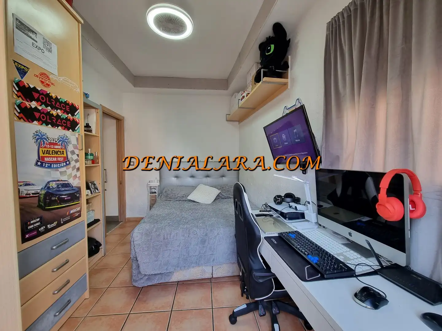 Bedroom of Flat for sale in Dénia  with Air Conditioner, Heating and Furnished
