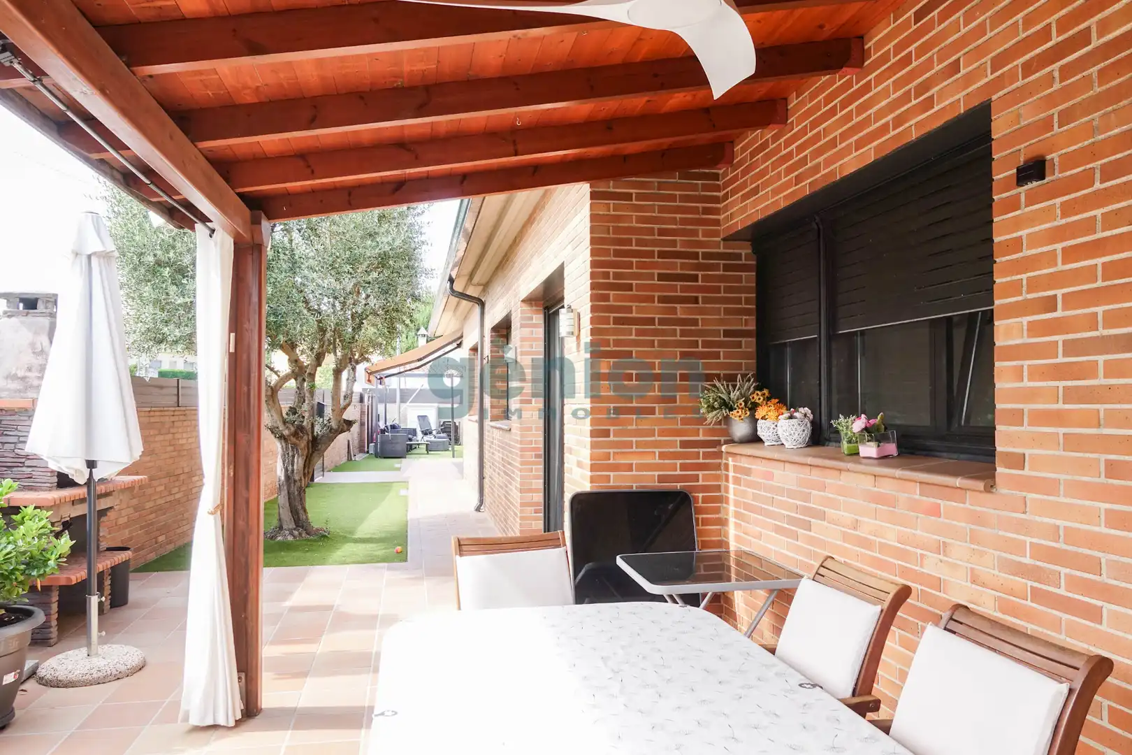 Terrace of Houses for sale in Fornells de la Selva  with Private garden, Terrace and Swimming Pool