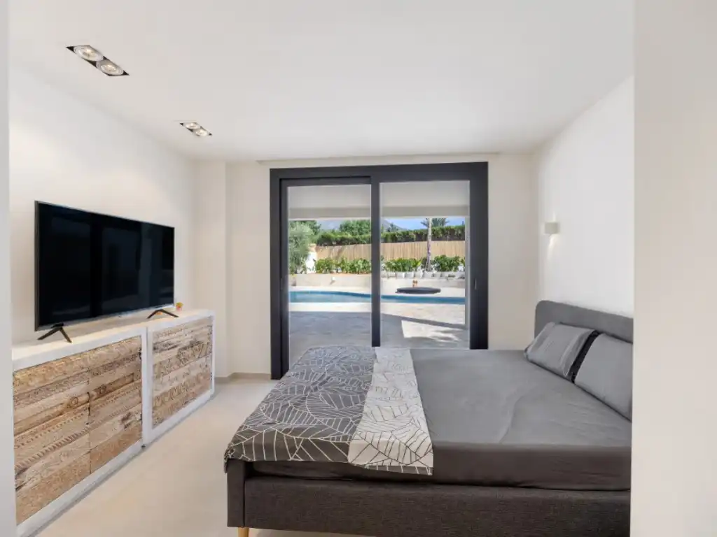 Dormitori de Casa o xalet en venda en Jávea / Xàbia amb Aire condicionat, Jardí privat i Terrassa