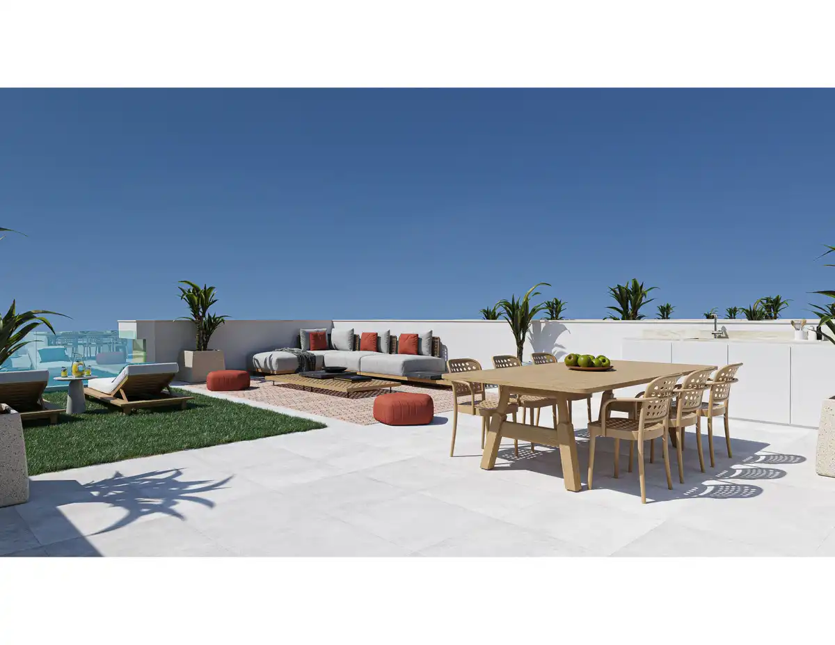 Terraza de Casa o chalet en venta en Torre-Pacheco