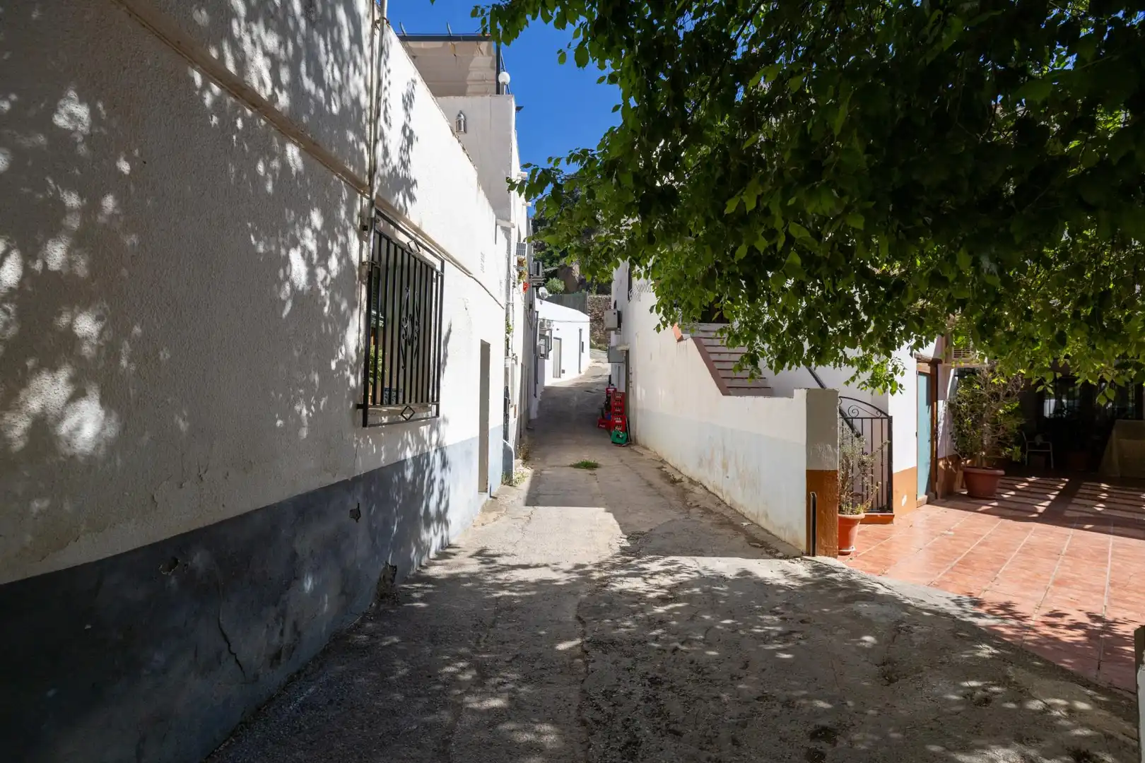 Vista exterior de Terreno en venta en Lanjarón