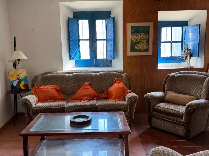 Sala d'estar de Pis en venda en Miraveche amb Jardí privat i Moblat