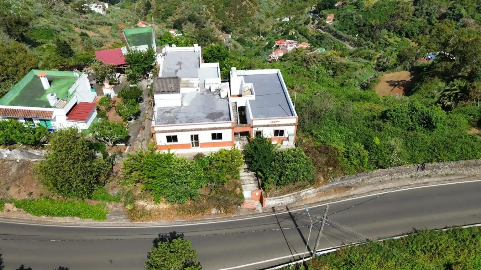 Vista exterior de Casa o chalet en venta en Teror con Jardín privado