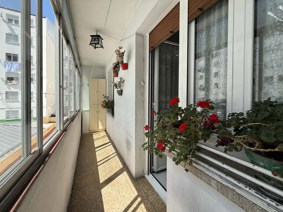 Balcony of Flat for sale in Vitoria - Gasteiz  with Heating, Storage room and Furnished