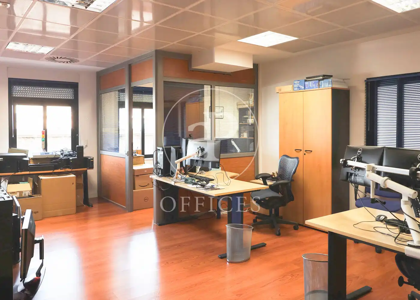 Büro zur Miete in Madrid mit Klimaanlage und Heizung