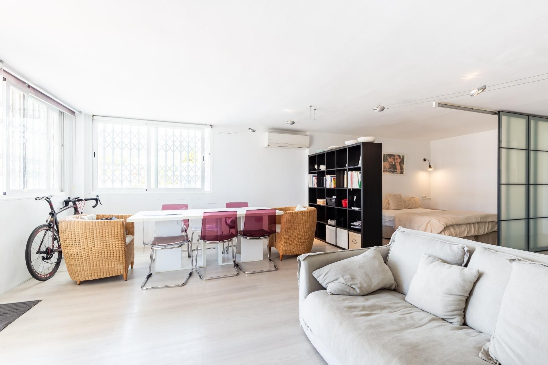 Sala d'estar de Planta baixa en venda en  Palma de Mallorca amb Aire condicionat, Calefacció i Jardí privat