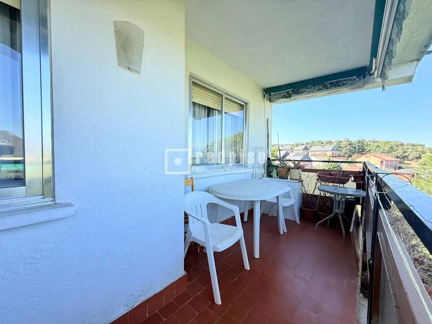 Terraza de Piso en venta en Collado Villalba con Calefacción, Jardín privado y Terraza