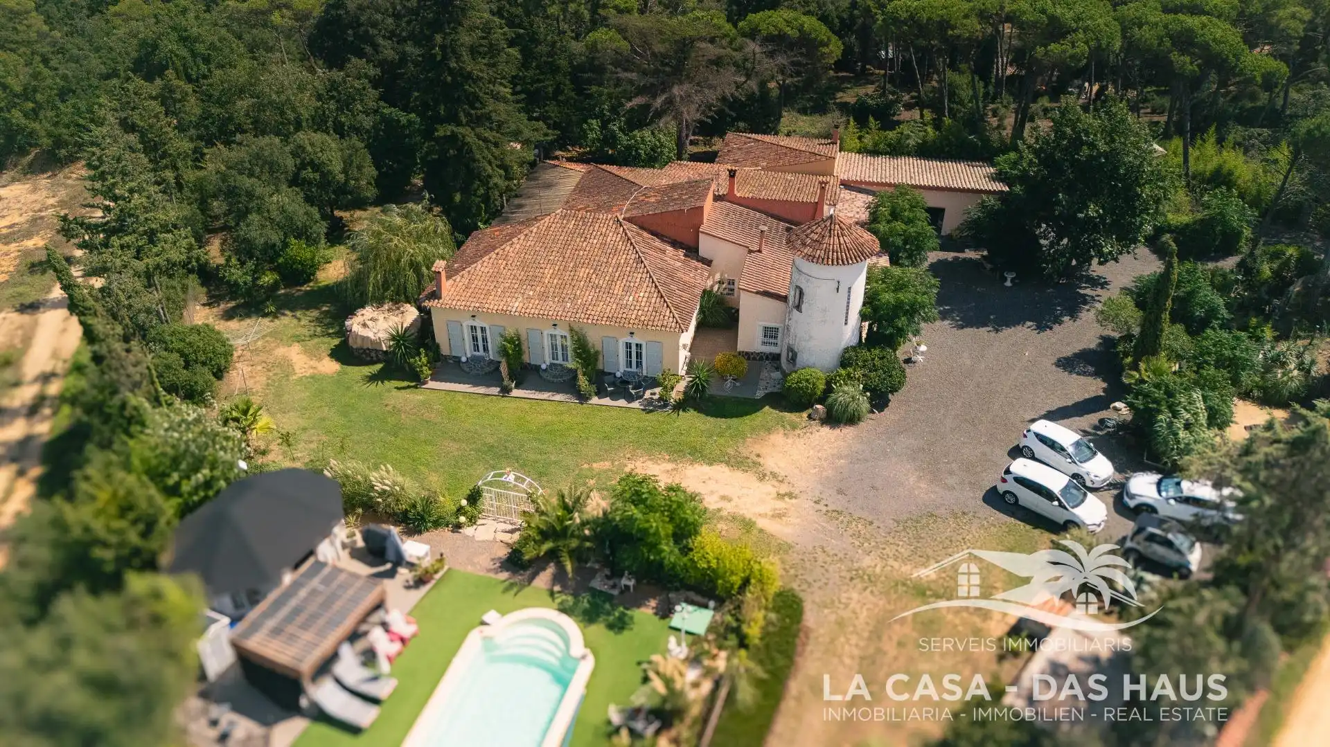 Vista exterior de Finca rústica en venta en Maçanet de la Selva