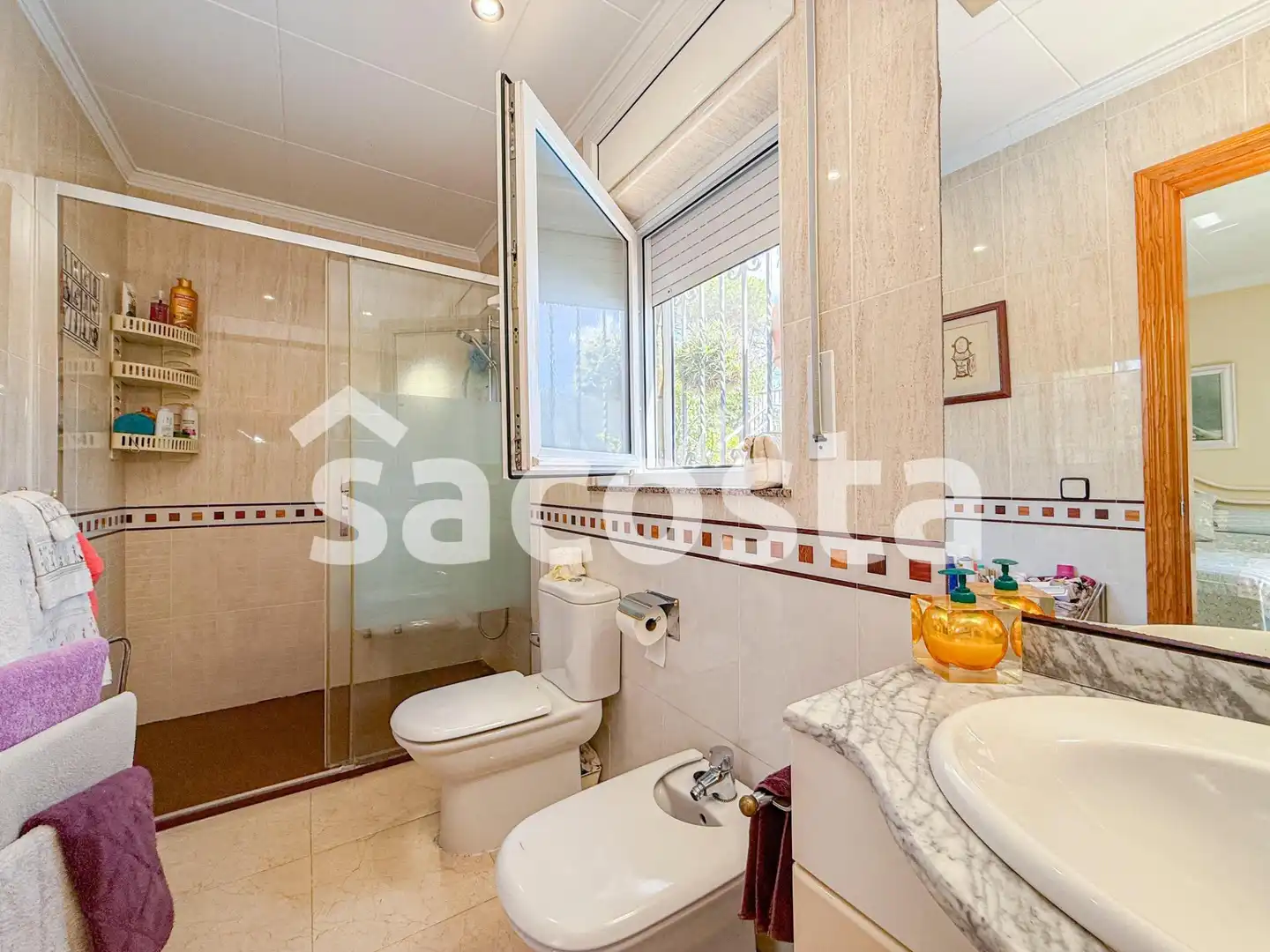 Bany de Casa o xalet en venda en Blanes amb Aire condicionat, Jardí privat i Terrassa