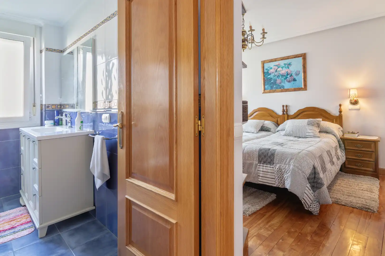 Bedroom of Houses for sale in Oviedo   with Heating, Private garden and Parquet flooring