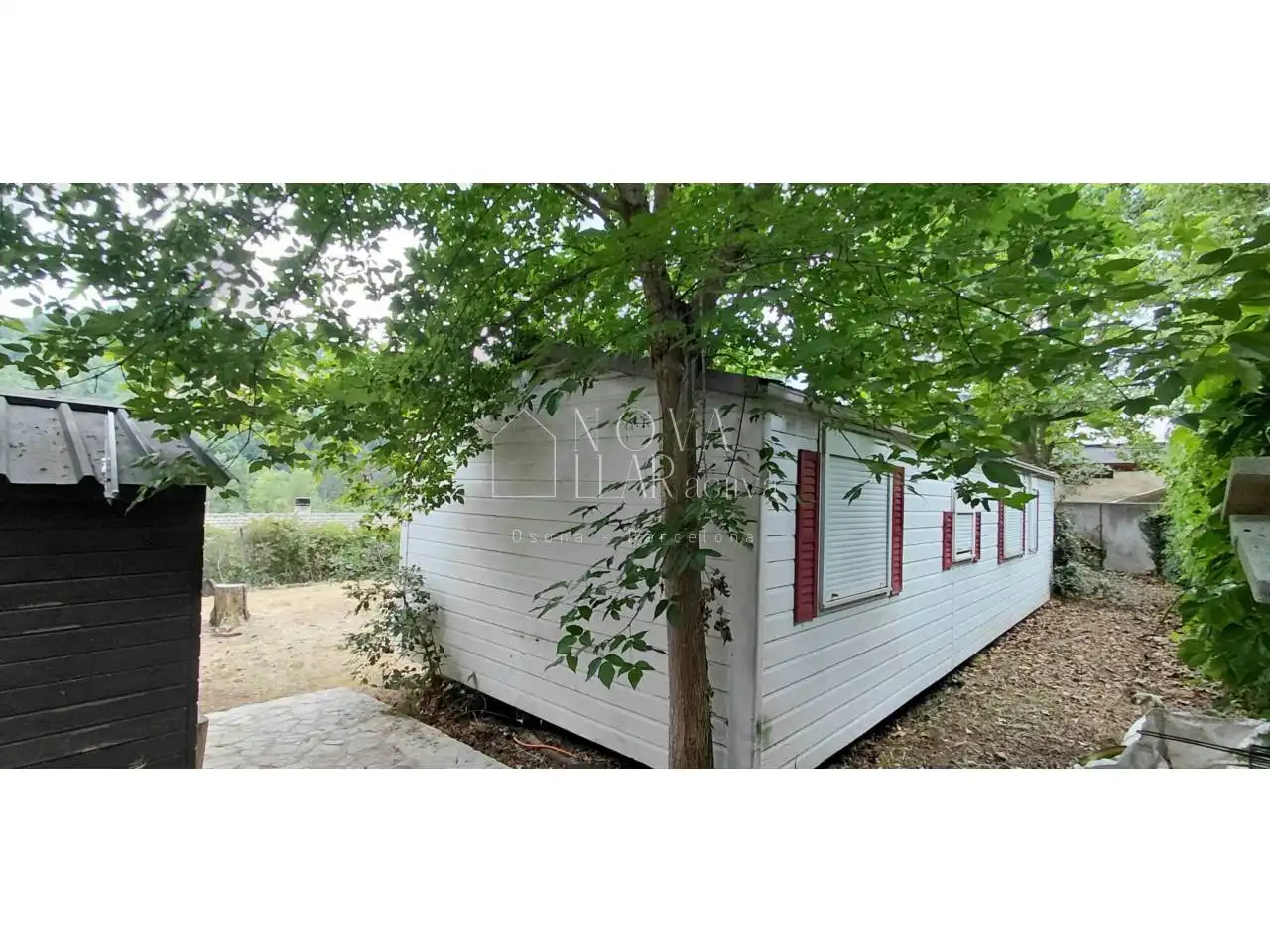 Vista exterior de Finca rústica en venda en Sant Sadurní d'Osormort amb Jardí privat, Terrassa i Piscina comunitària
