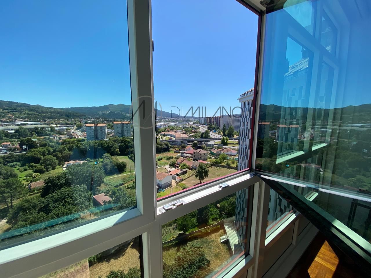 Exterior view of Flat for sale in Vigo   with Heating, Parquet flooring and Storage room