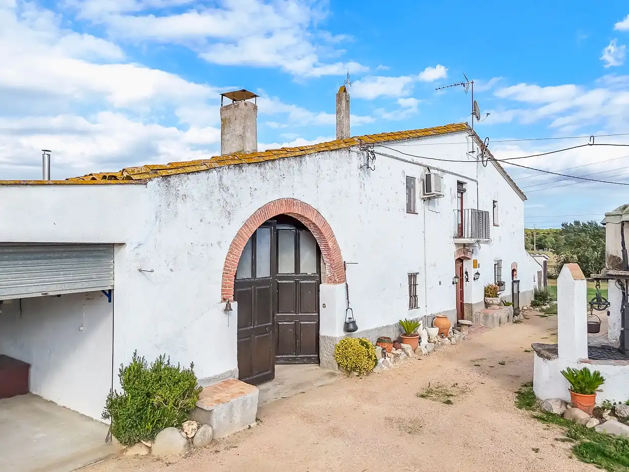 Vista exterior de Finca rústica en venta en Sils