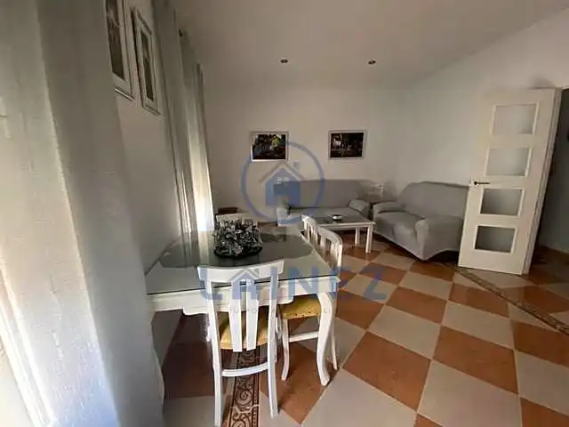 Living room of Flat for sale in Los Blázquez  with Air Conditioner, Terrace and Furnished