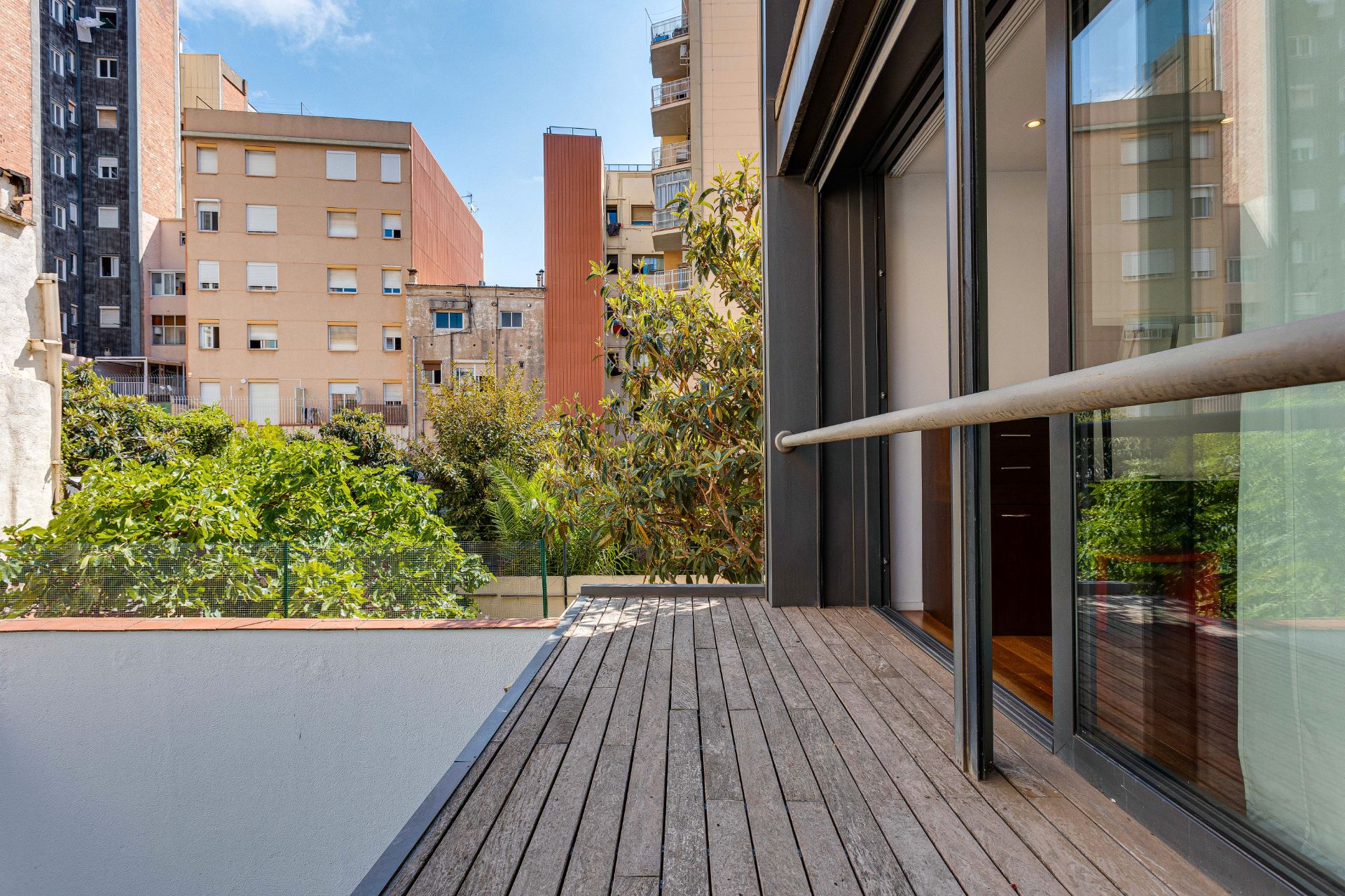 Terrassa de Casa adosada en venda en  Barcelona Capital amb Aire condicionat, Calefacció i Jardí privat