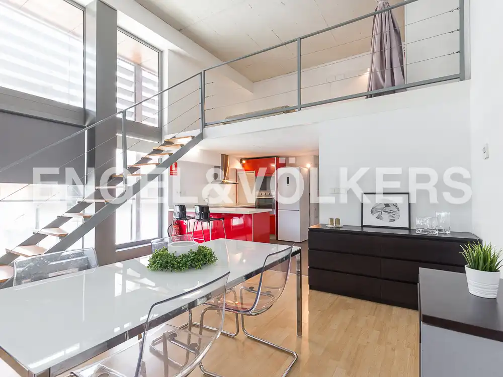 Kitchen of Flat for rent in Valencia  with Air Conditioner, Heating and Private garden