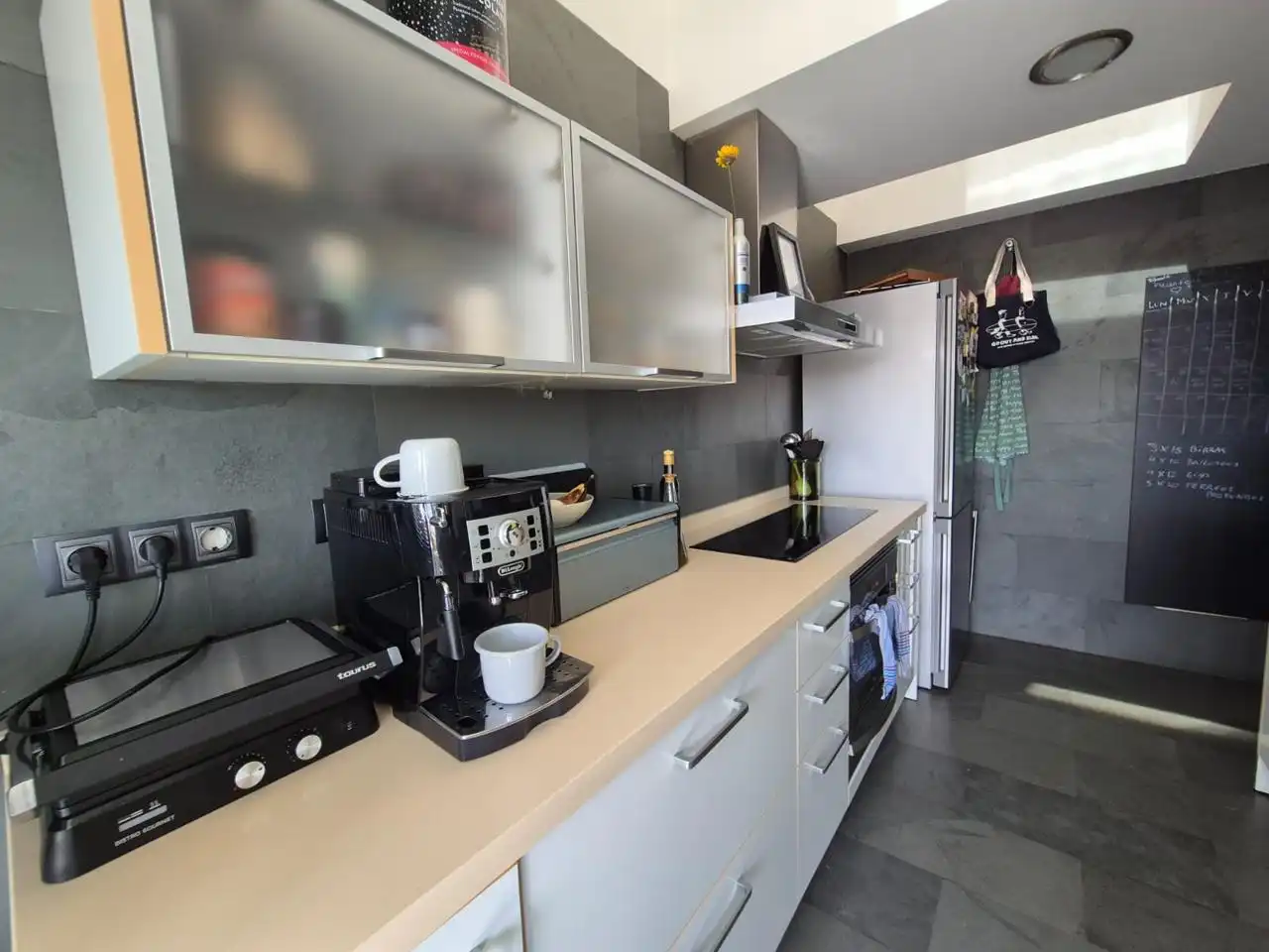 Cocina de Piso en venta en Alicante / Alacant con Aire acondicionado, Terraza y Amueblado