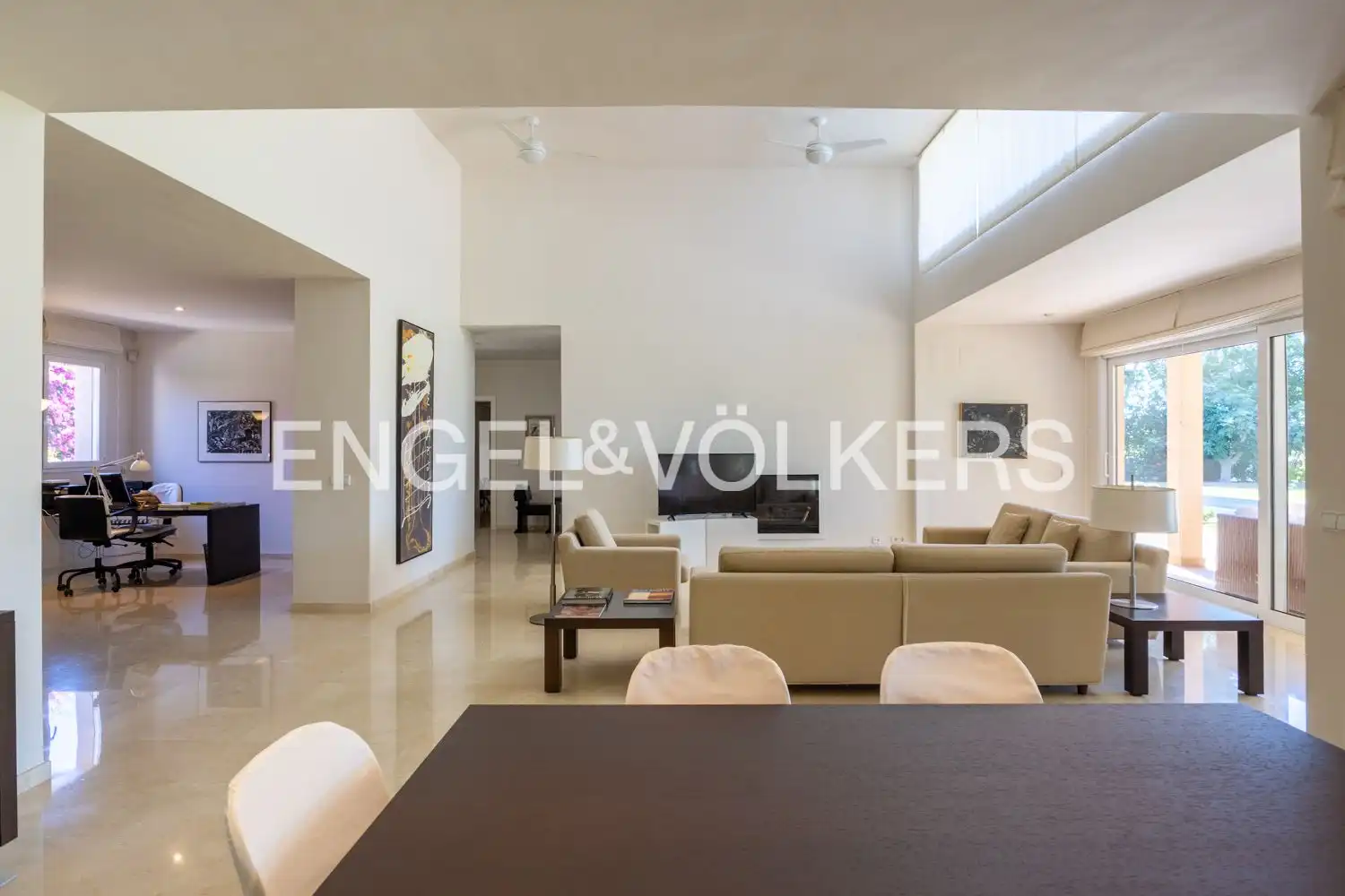 Sala de estar de Casa o chalet en venta en Jávea / Xàbia con Aire acondicionado, Calefacción y Jardín privado