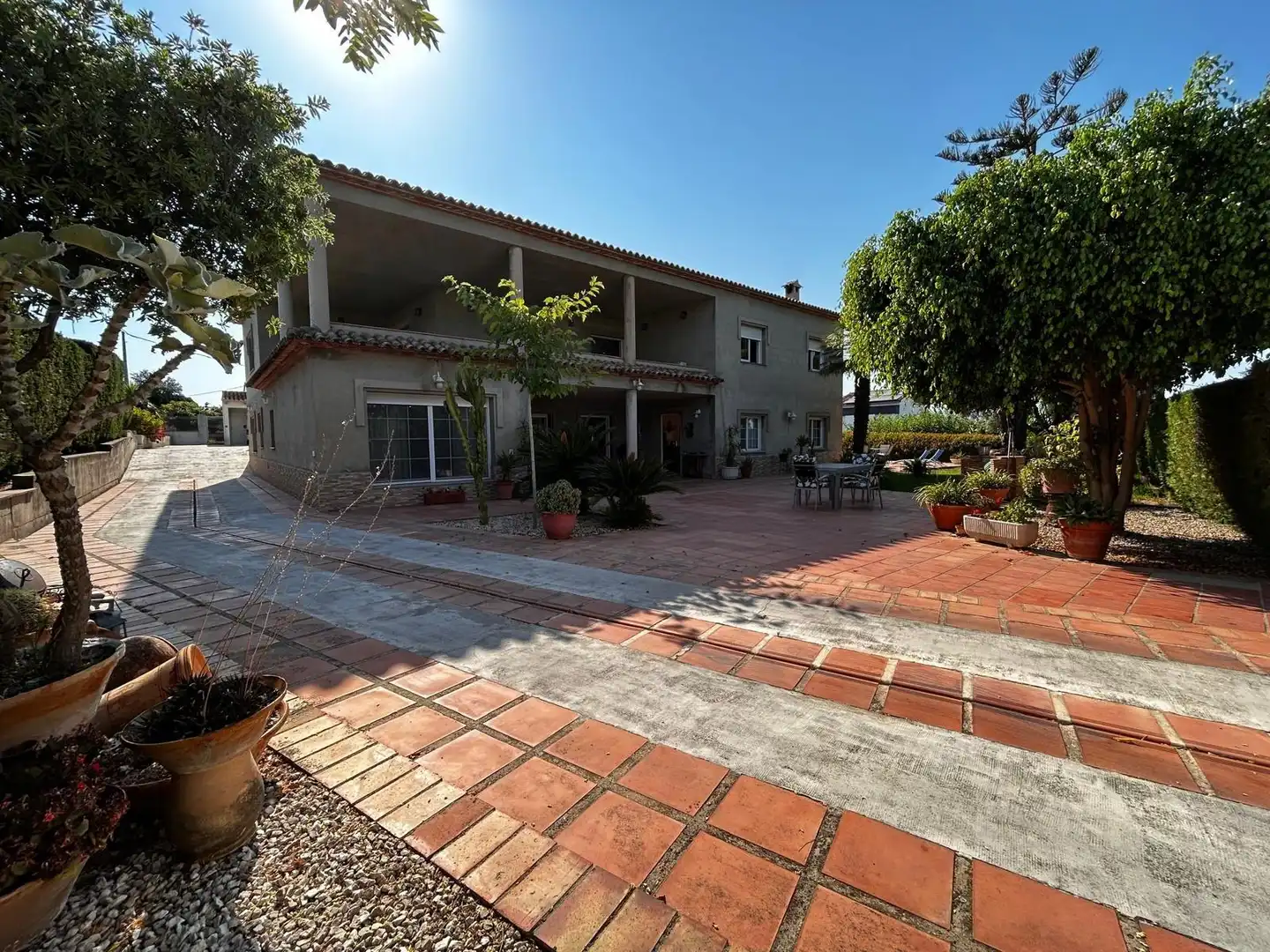 Vista exterior de Casa o chalet en venta en La Font d'en Carròs con Aire acondicionado, Calefacción y Jardín privado