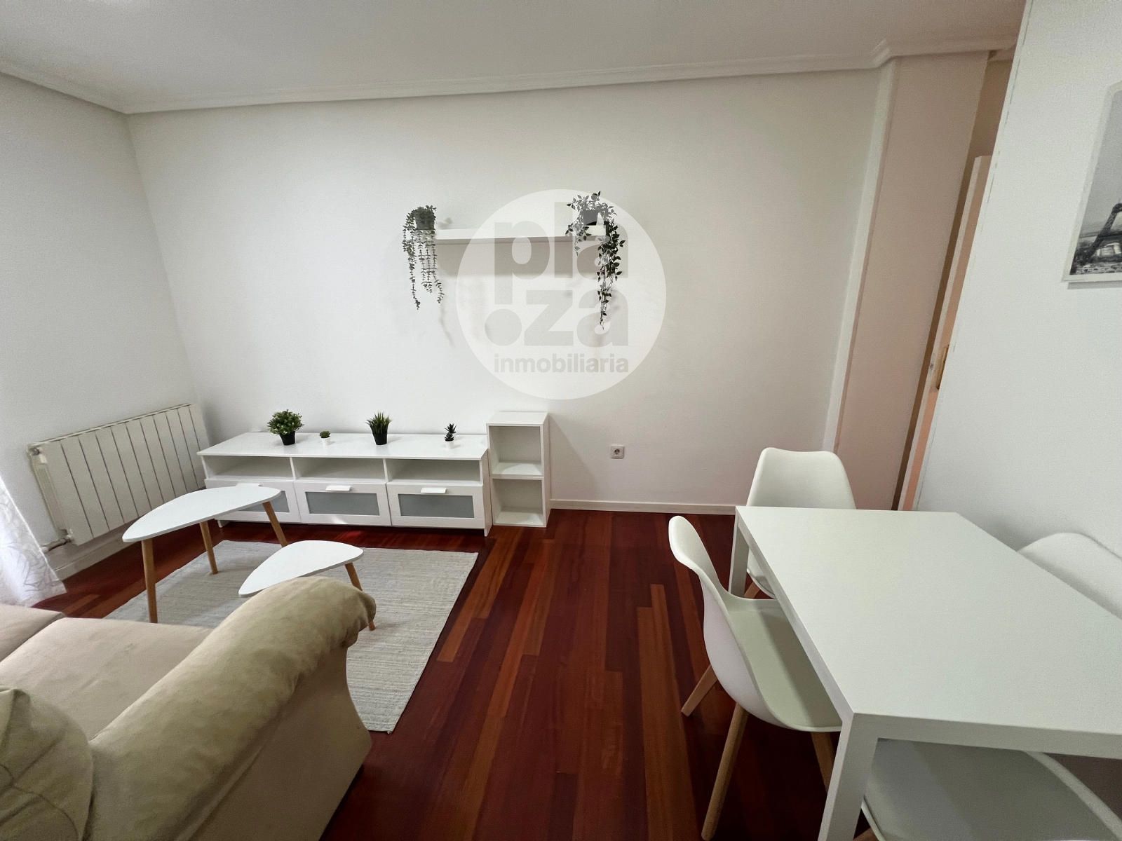 Living room of Flat for sale in Burgos Capital  with Heating, Terrace and Furnished