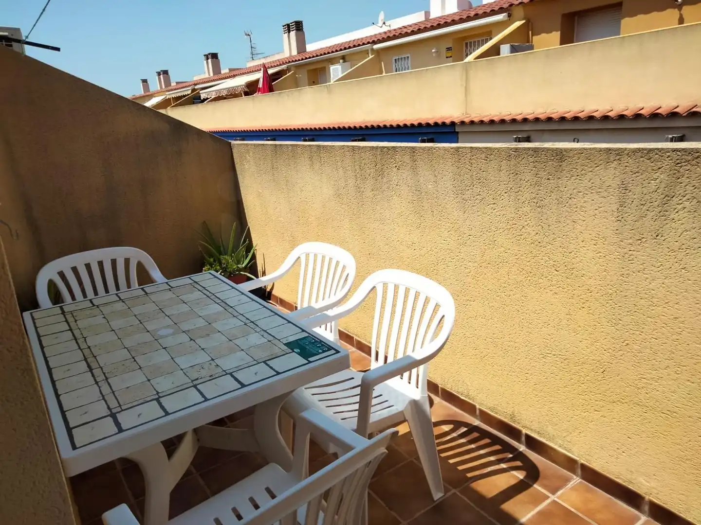Terrasse von Maisonette zum Verkauf in Oropesa del Mar / Orpesa mit Heizung