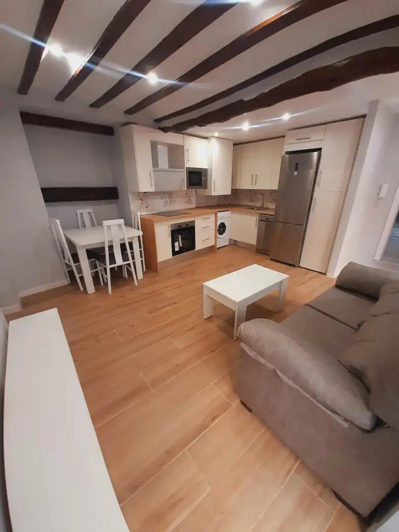 Cuina de Apartament de lloguer en Úbeda amb Aire condicionat, Calefacció i Moblat