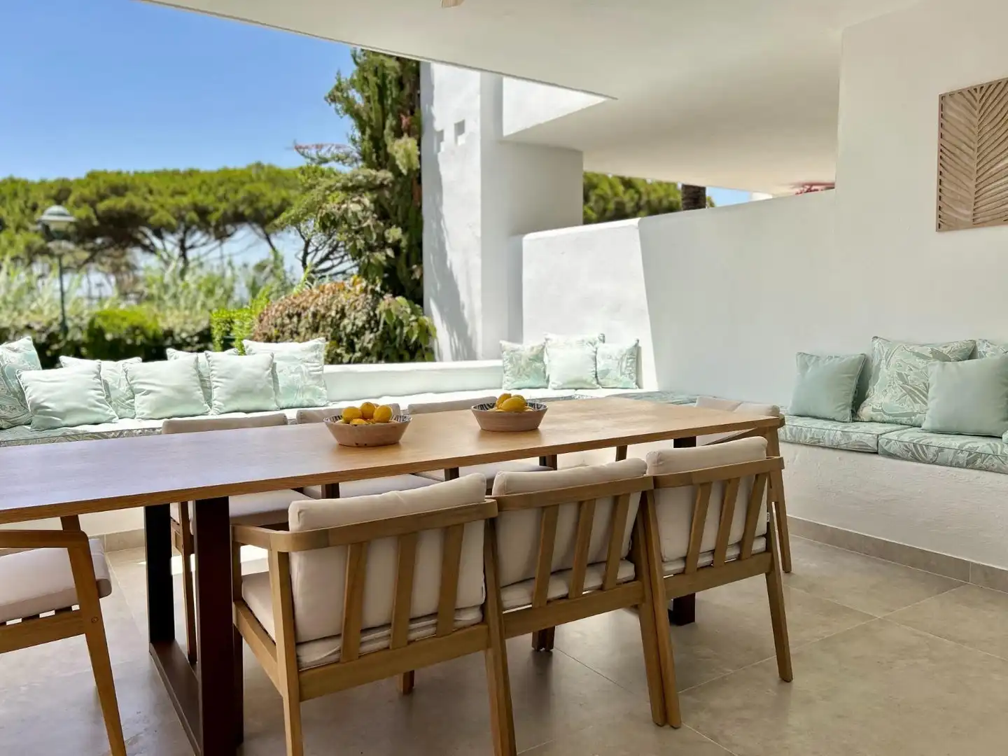 Terrace of Apartments for sale in Marbella  with Air Conditioner, Heating and Private garden