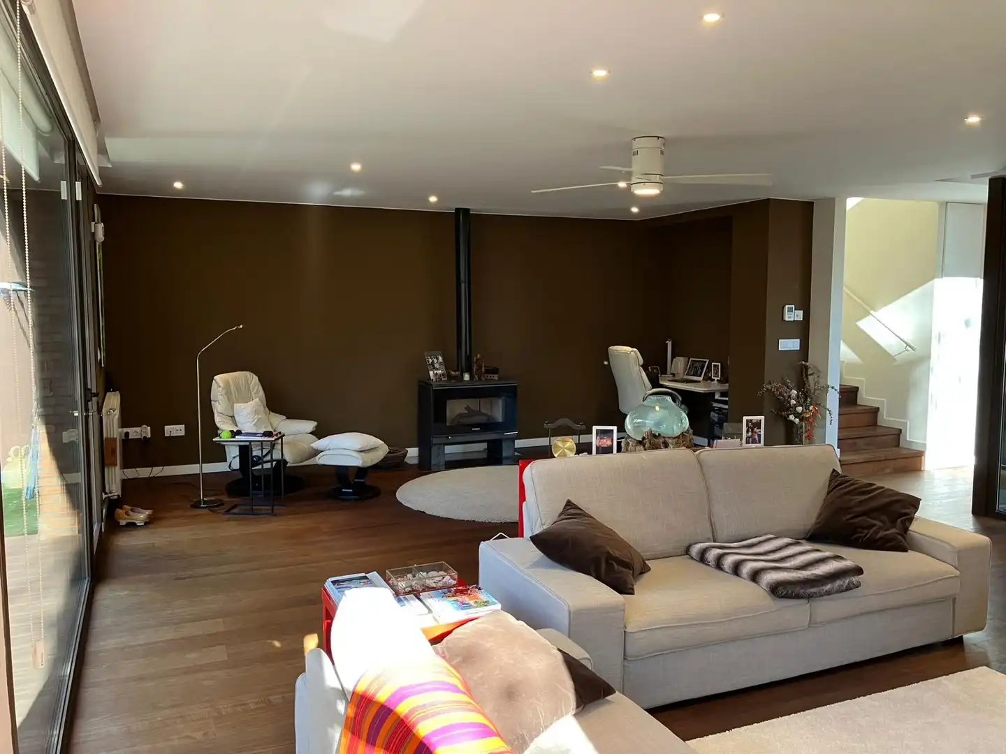 Sala de estar de Casa o chalet en venta en Huesca con Calefacción, Jardín privado y Terraza