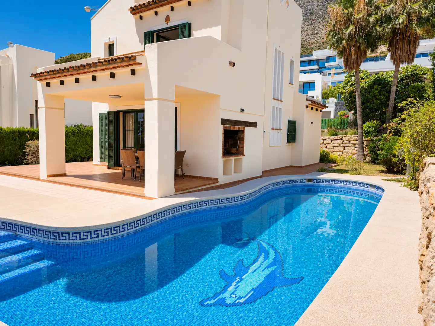 Casa amb piscina en venda a Finestrat Pueblo, imagen 21