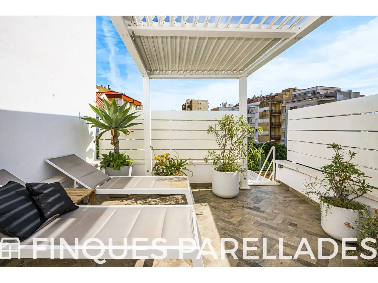 Terrassa de Àtic en venda en Sitges amb Aire condicionat, Calefacció i Parquet