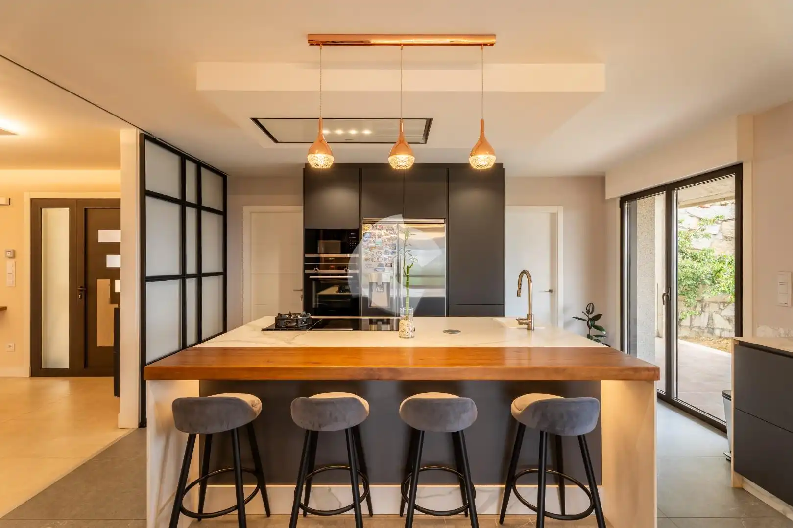 Cocina de Casa o chalet en venta en Barbadás con Calefacción, Jardín privado y Balcón