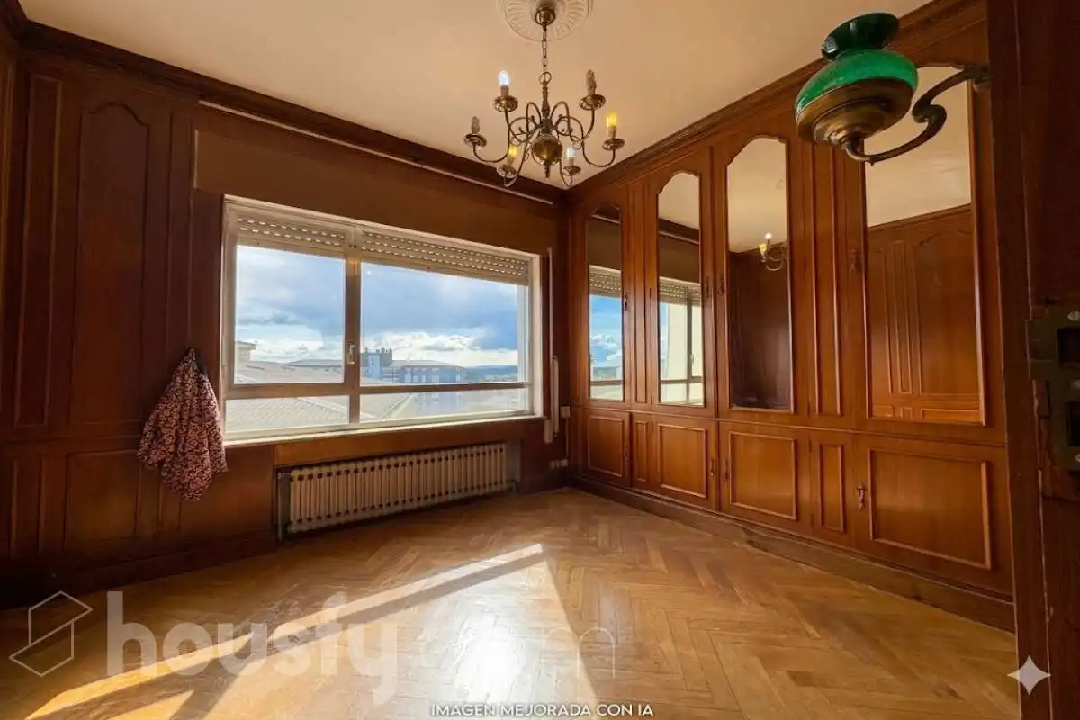 Bedroom of Flat for sale in Lugo  with Heating, Terrace and Storage room