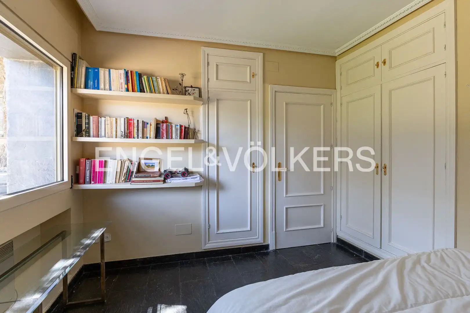 Schlafzimmer von Country house zur Miete in Alpedrete mit Klimaanlage, Heizung und Privatgarten