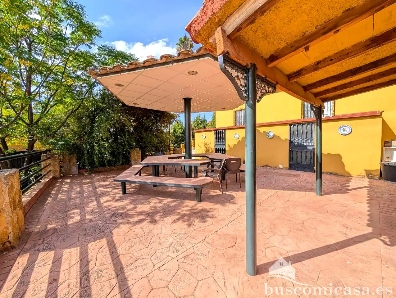 Terrassa de Finca rústica en venda en Linares amb Aire condicionat, Jardí privat i Terrassa