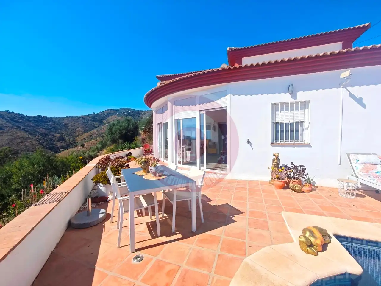 Terraza de Casa o chalet en venta en Arenas con Aire acondicionado, Jardín privado y Terraza