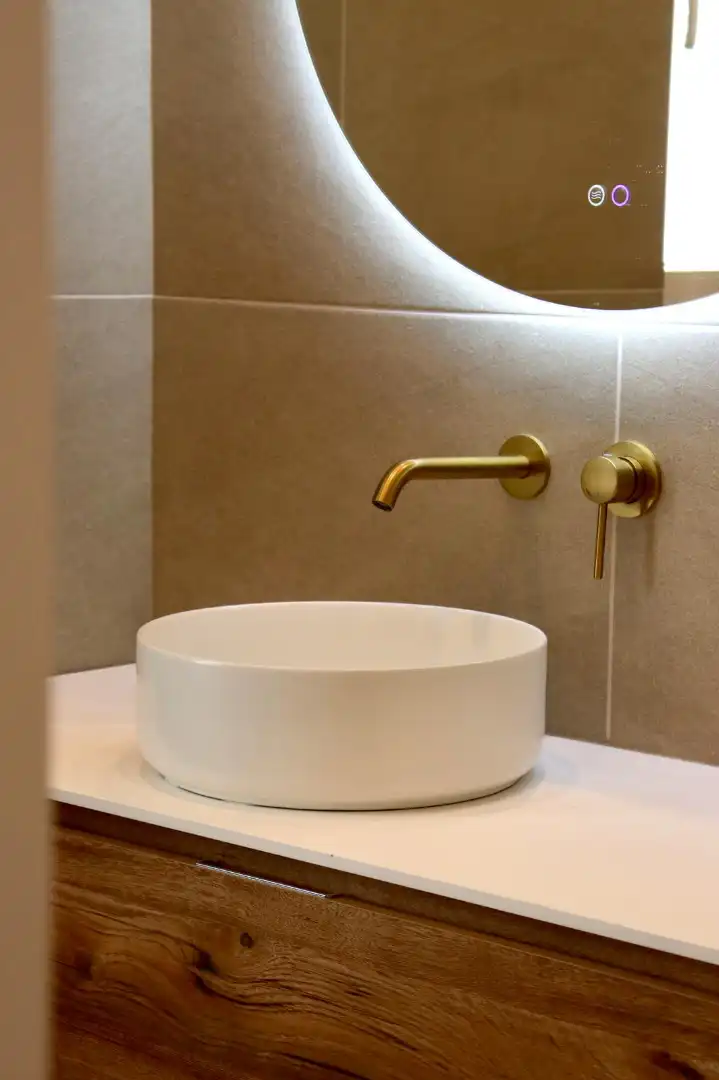 Badezimmer von Wohnung zum Verkauf in Madrid mit Klimaanlage und Terrasse